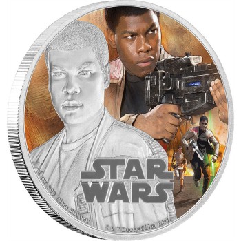 Star Wars Episode VII 1 Oz Silver Coin Finn